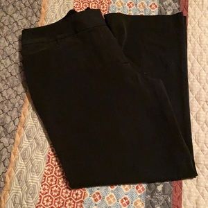 Lane Bryant black dress pants size 18 Petite